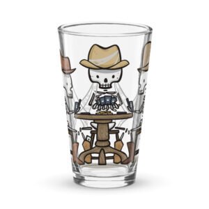 Poker Ghosts Pint Glass