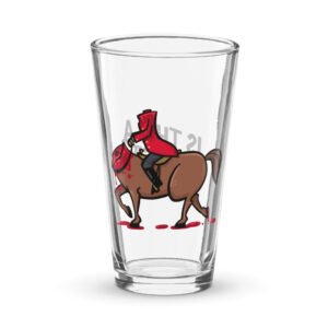 Headless Horse Boy Pint Glass